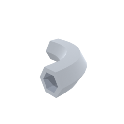 Pipe Corner Round Large